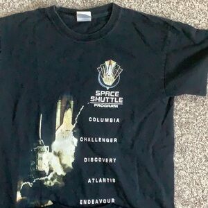 2 Space Shuttle T-shirts
